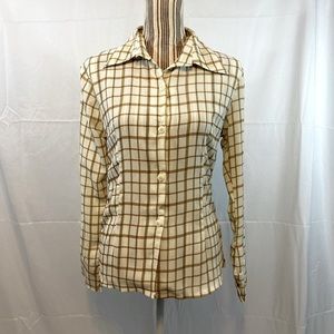 Lilly Collection button down shirt long sleeve